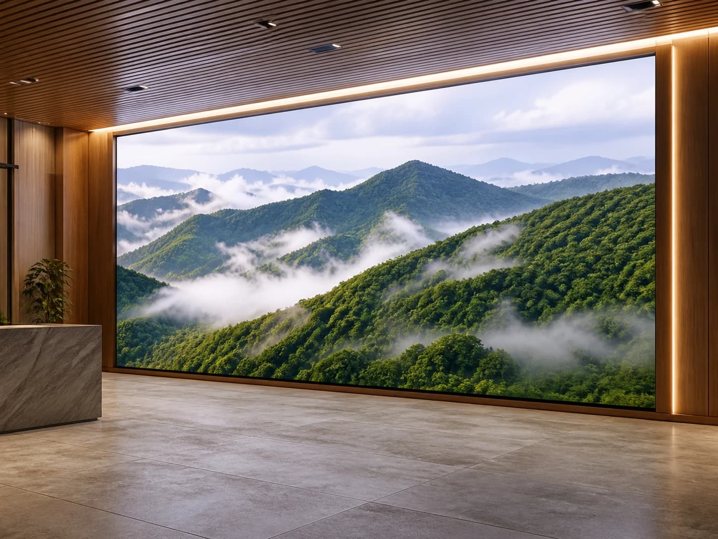 Illustrative scene: Indoor LED Displays - MeFirst buying options
